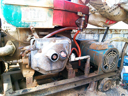 鲁山单杠柴油机发电机出租